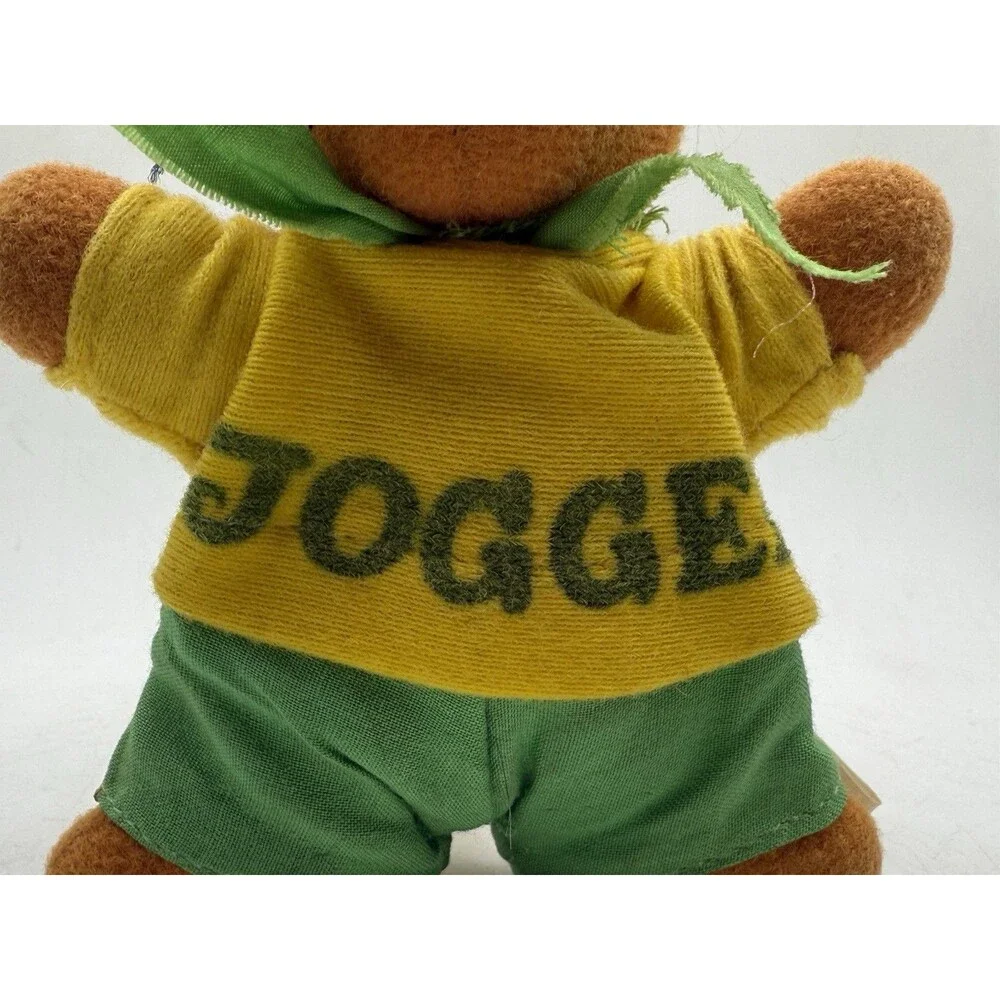 Vintage 6” Russ Berrie Taiwan JOGGER Mouse Themed Small Plush Item # 939